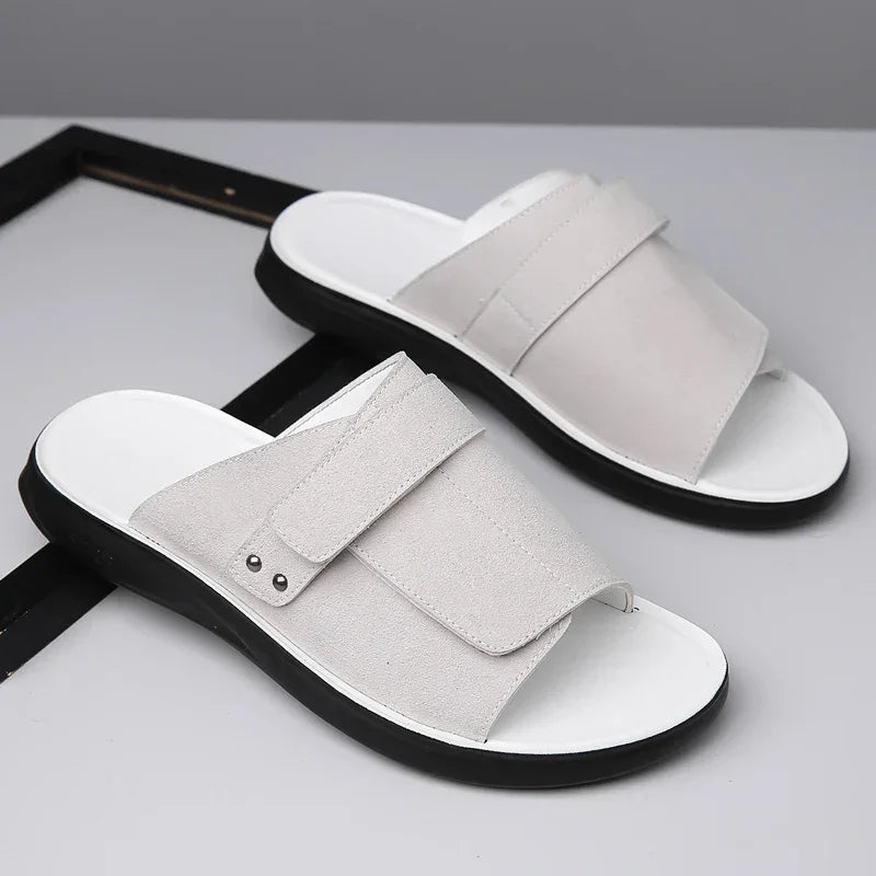 Sandali Estivi Uomo con Cinturino Regolabile e Suola Sagomata – Comfort Quotidiano