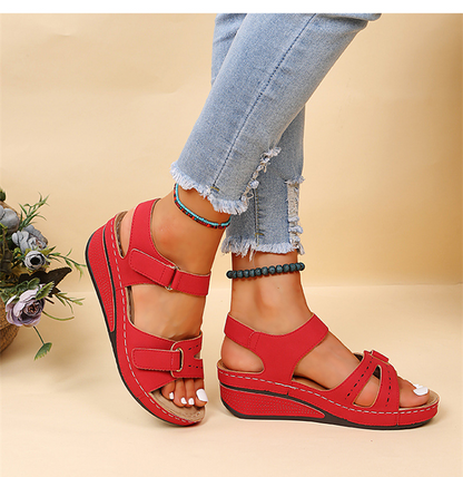 Sandali da Donna Slip-On con Supporto Arco Plantare e Suola Traspirante – Stile Sandali