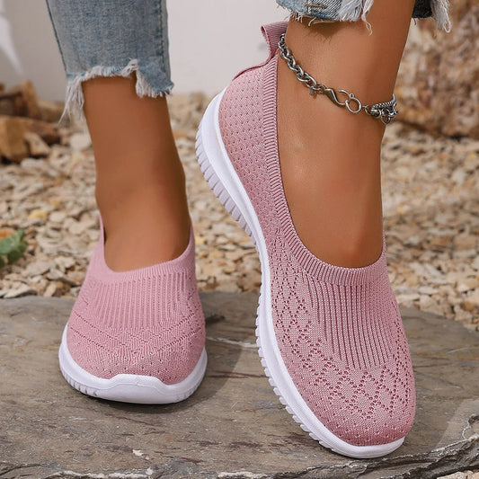 Women's Summer Breathable Non-Slip Foot Support Slippers – Easy Fit