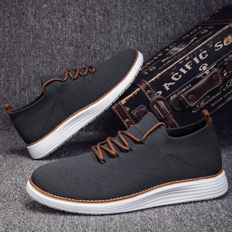 Sneakers Uomo Maglia Traspirante con Soletta Ammortizzante – Scarpe Sportive Comode