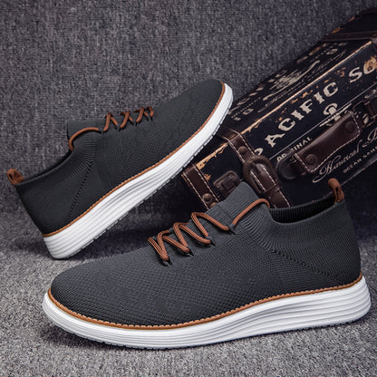 Sneakers Uomo Maglia Traspirante con Soletta Ammortizzante – Scarpe Sportive Comode