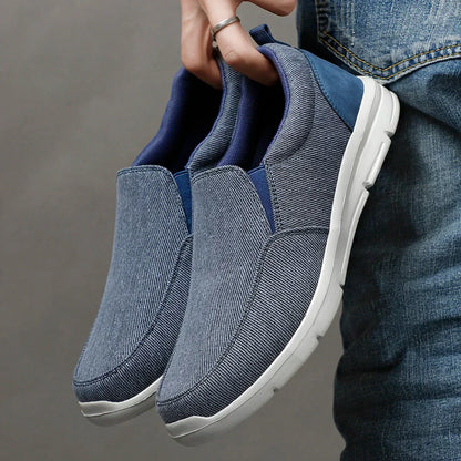 Sneakers Uomo Senza Lacci con Suola Ammortizzata – Scarpe Casual