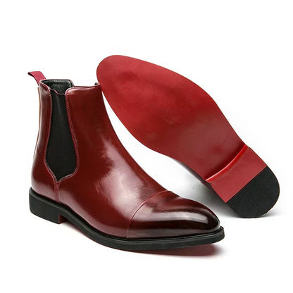 Men's Chelsea Boots With British-Inspired Design And Smooth Finish