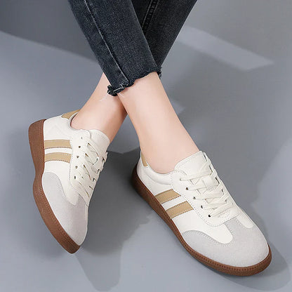 Women's Low-Top Sneakers with Padded Insole and Padded Heel