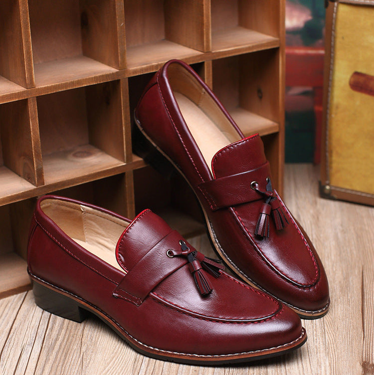 Mocassini Uomo Slip-On Doppia Nappa con Tomaia Satinata Lucida – Stile Elegante