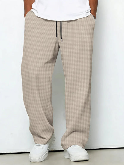 Pantalones casuales para hombre con corte cómodo y diseño versátil