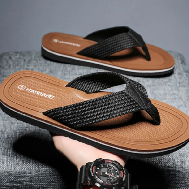 Chanclas para hombre slip-on con plantilla acolchada y suela antideslizante