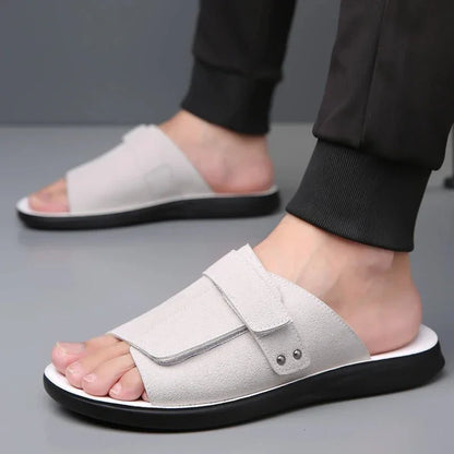 Sandali Estivi Uomo con Cinturino Regolabile e Suola Sagomata – Comfort Quotidiano
