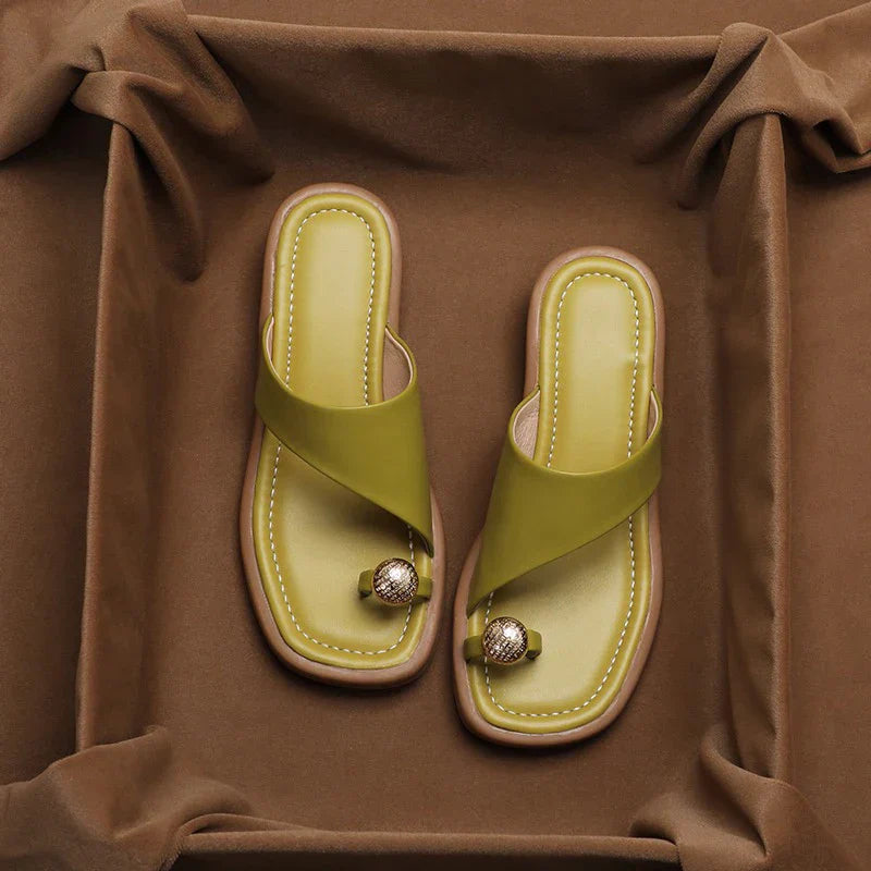 Women's Summer Sandals Square Toe Wide Heel Adjustable Straps – Everyday Comfort