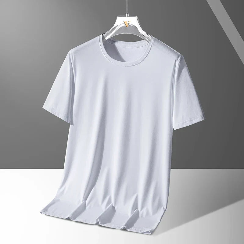 Men's Quick-Dry Stretch Crew Neck T-Shirt