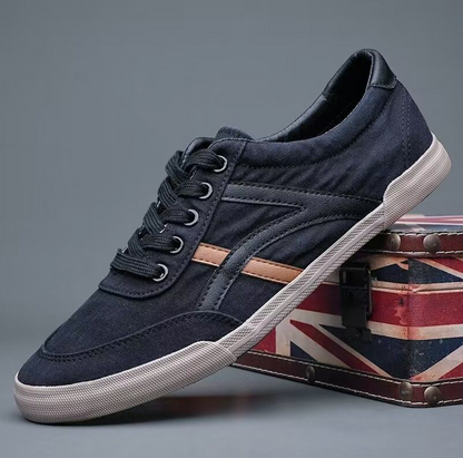 Zapatillas Hombre Bajas con Parte Superior Transpirable y Suela Antideslizante – Estilo Casual Diario