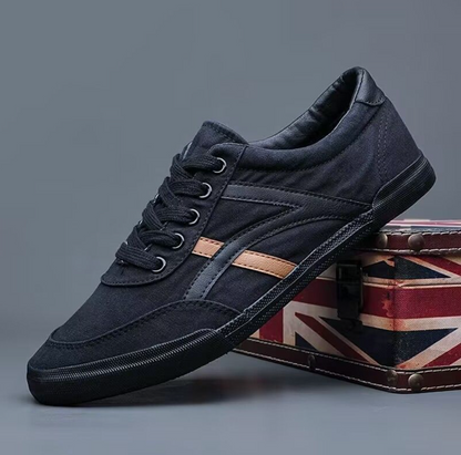Zapatillas Hombre Bajas con Parte Superior Transpirable y Suela Antideslizante – Estilo Casual Diario