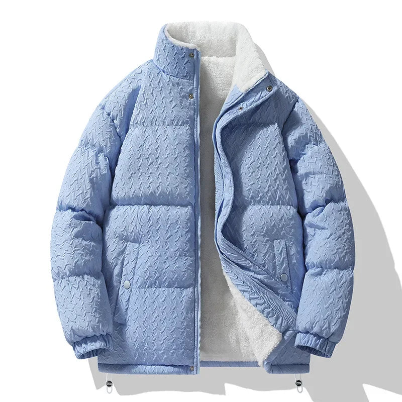 Giubbotto Piumino Uomo Invernale con Collo Alto – Struttura Isolante e Design Essenziale
