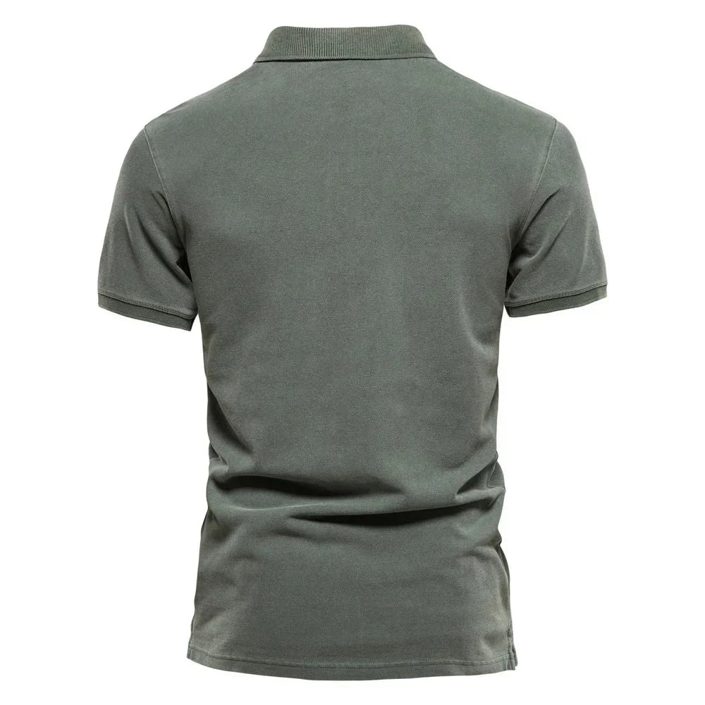 Camicia Uomo Manica Lunga con Bottoni e Vestibilità Strutturata – Stile Formale