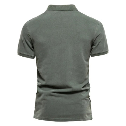 Camicia Uomo Manica Lunga con Bottoni e Vestibilità Strutturata – Stile Formale
