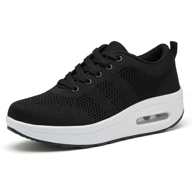 Sneakers Donna Soletta Gel Ammortizzata Aria Suola Larga Supporto – Scarpe Comode