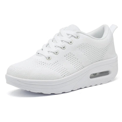 Sneakers Donna Soletta Gel Ammortizzata Aria Suola Larga Supporto – Scarpe Comode