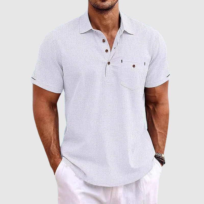 Men's Lightweight Breathable Summer Polo Modern Fit