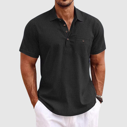 Men's Lightweight Breathable Summer Polo Modern Fit