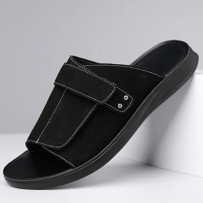 Sandali Estivi Uomo con Cinturino Regolabile e Suola Sagomata – Comfort Quotidiano