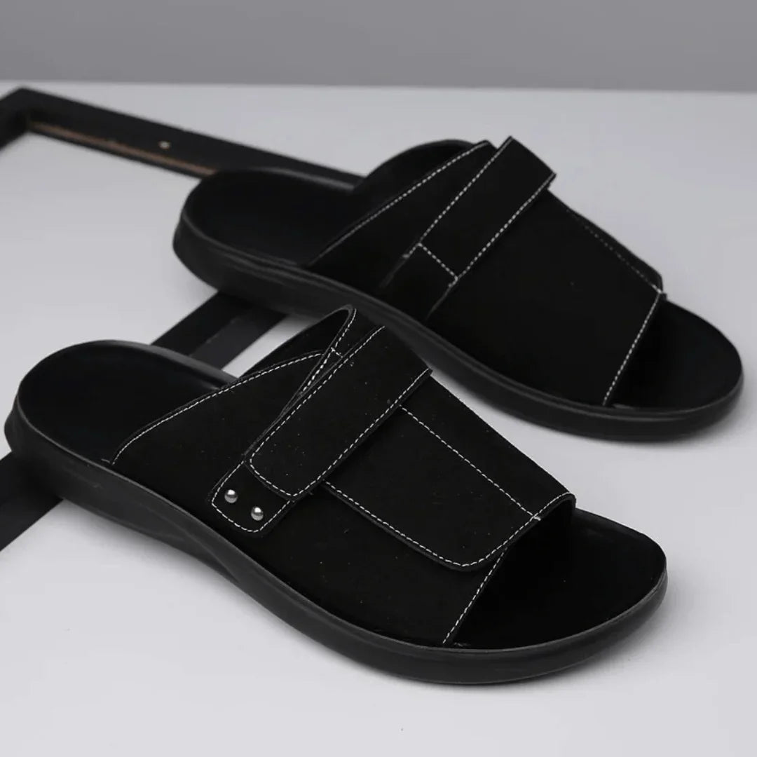 Sandali Estivi Uomo con Cinturino Regolabile e Suola Sagomata – Comfort Quotidiano