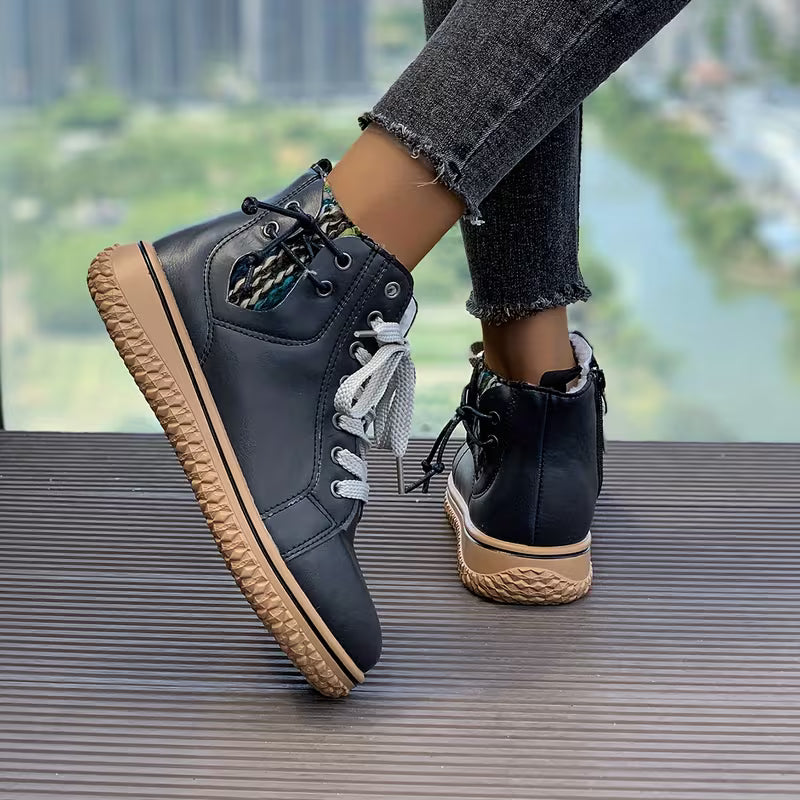 Women's Low Shoes with Laces and Support – All-Day Comfort