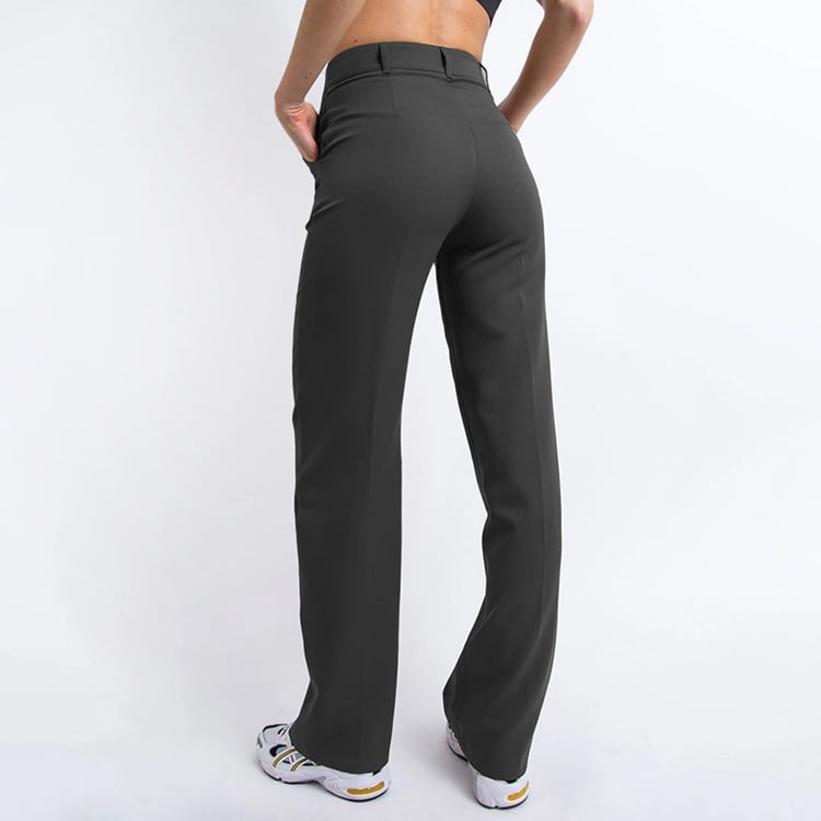 Pantaloni Donna a Vita Alta Gamba Dritta per Ufficio – Stile Classico