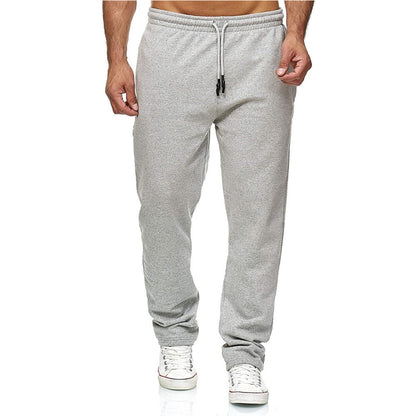 Pantaloni della Tuta Uomo Gamba Dritta Microelastici Foderati in Pile – Comfort Termico
