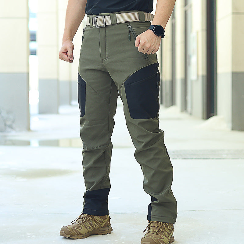 Pantaloni Tattici Uomo da Lavoro Soft Shell Multi-Tasche – Design Funzionale