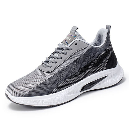 Men's Sneakers with Laces, Low Design and Round Toe
