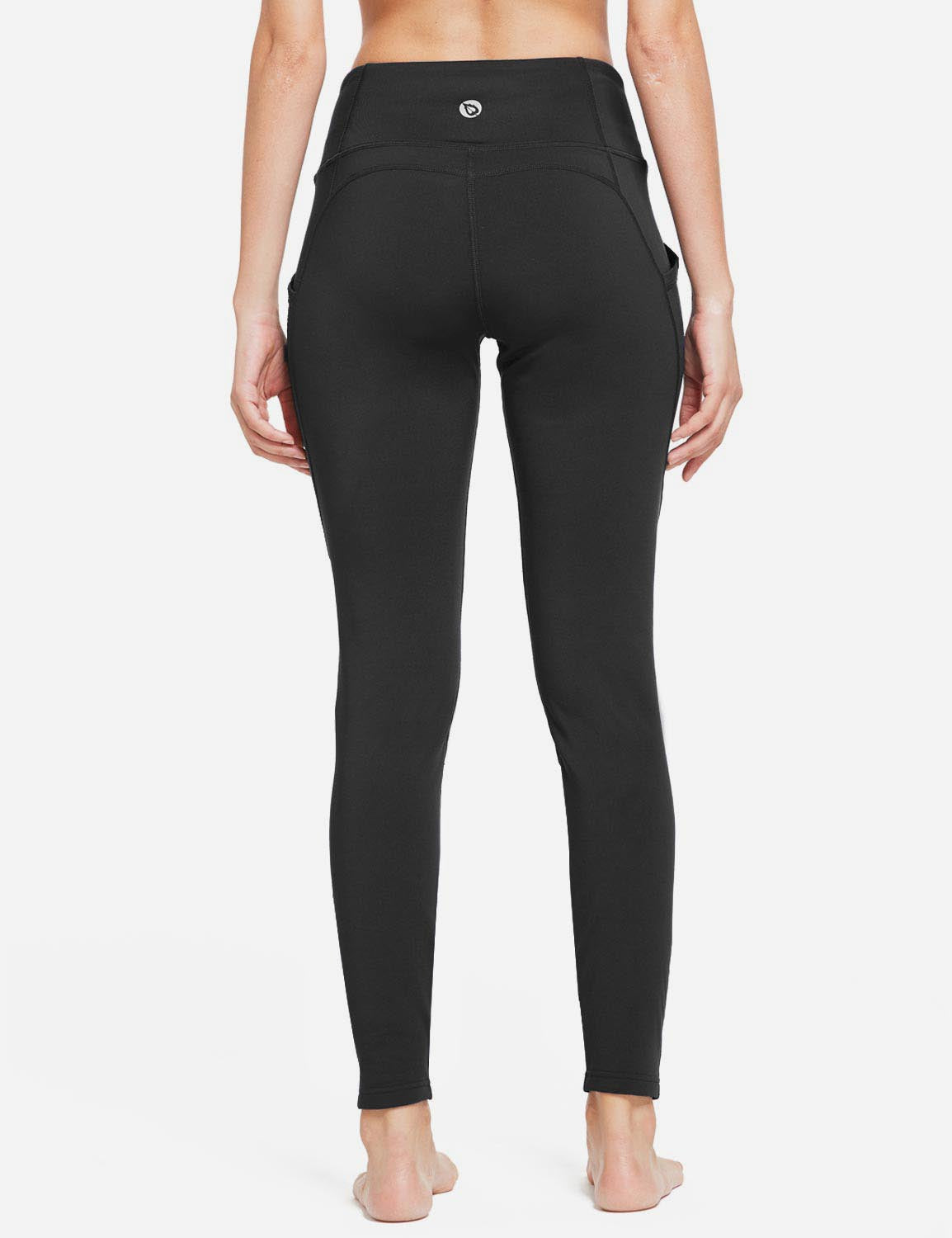 Termo leggings til kvinder med lommer og høj talje