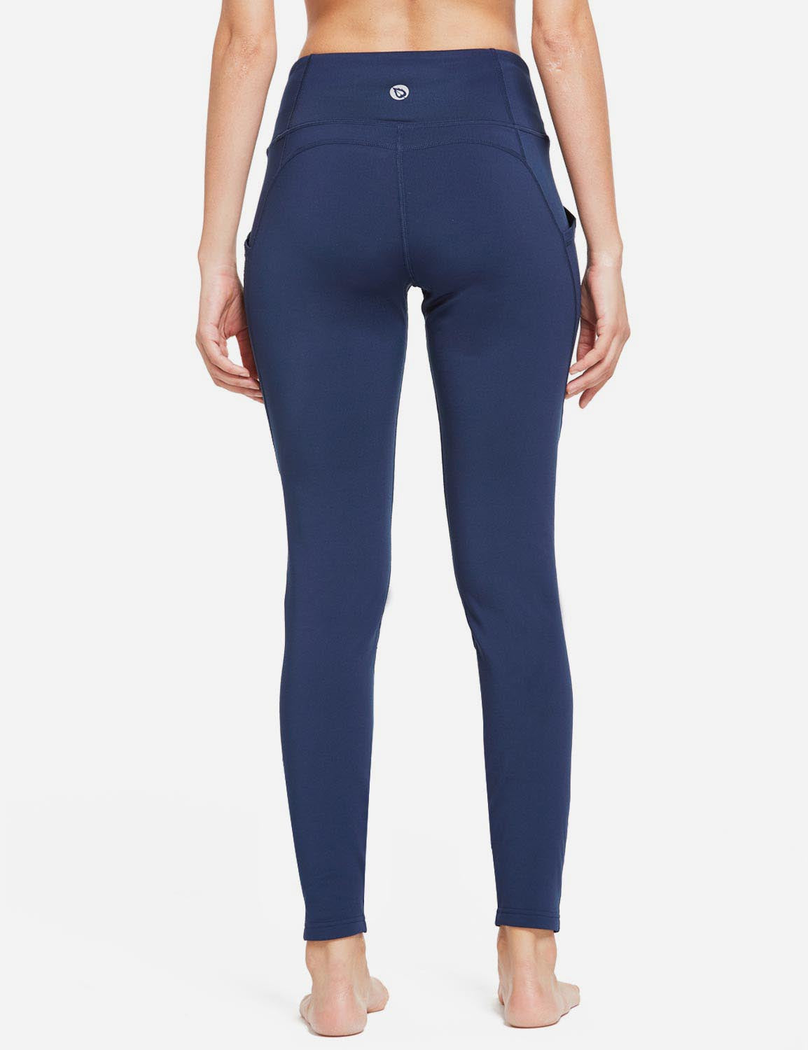 Termo leggings til kvinder med lommer og høj talje