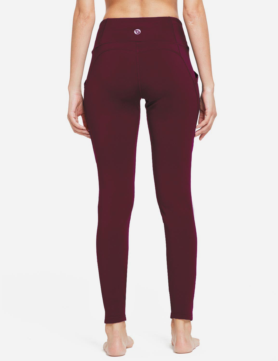 Termo leggings til kvinder med lommer og høj talje