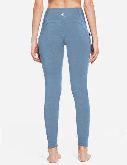 Termo leggings til kvinder med lommer og høj talje