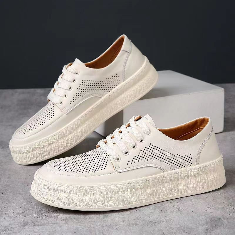 Zapatillas deportivas para hombre con suela gruesa y estructura transpirable – Uso diario