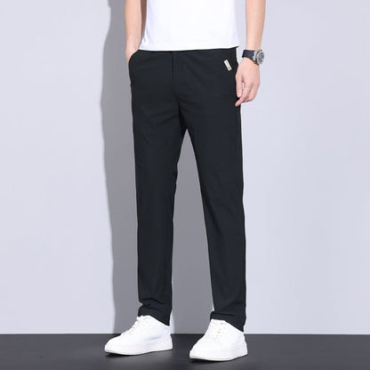Pantalones Hombre Slim Elásticos de Secado Rápido – Diseño Dinámico