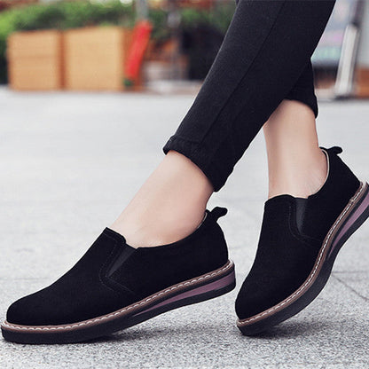 Mocassini Donna Senza Lacci con Punta Arrotondata e Tacco Basso – Stile Casual