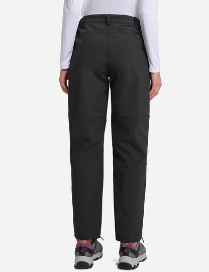 Women's Winter Thermal Pants with Articulated Knees and Zippered Pockets