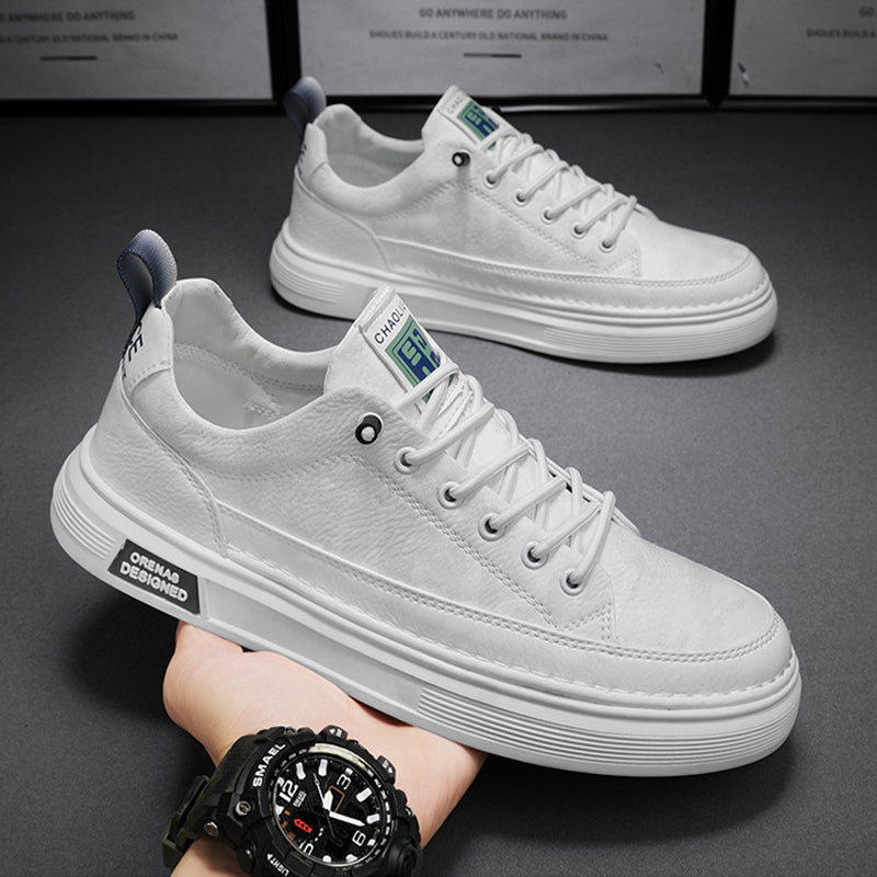 Slip-on herresneakers med lav overdel og injektionsstøbt sål