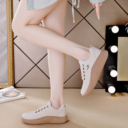 Zapatos de mujer con punta afilada, tacón bajo y diseño sin cierres – Zapatos elegantes