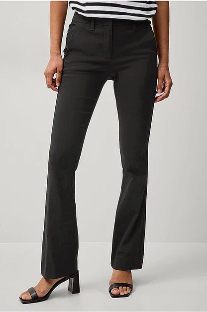 Women's Bootcut Mid-Rise Pants with Flared Leg