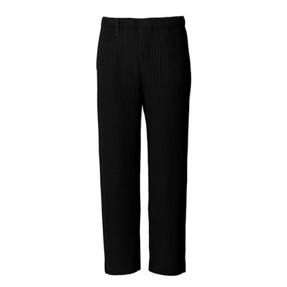 Pantaloni Uomo Gamba Ampia Dritta con Vestibilità Larga e Morbida – Stile Casual