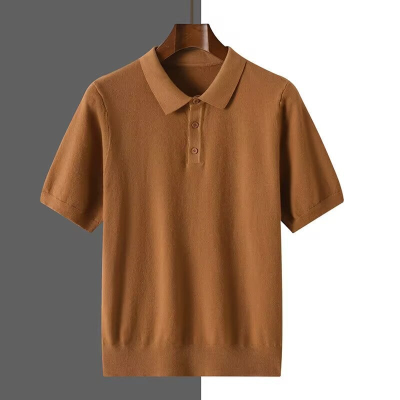 Polo Uomo Estiva a Manica Corta Tinta Unita – Stile Versatile