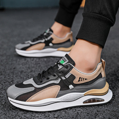 Women's Sport Shoes with Wedge and Laces – Non-Slip Sole
