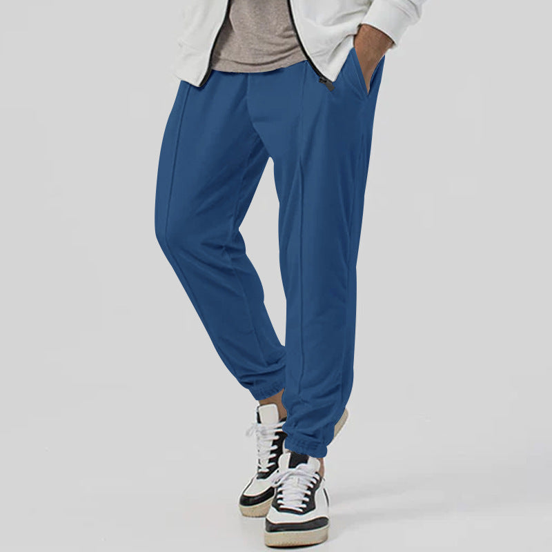 Pantaloni da Tuta Uomo con Vestibilità Ampia e Gamba Affusolata – Vita Media