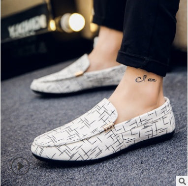 Mocassini Uomo Senza Lacci in Tela Traspirante – Scarpe Casual Quotidiane