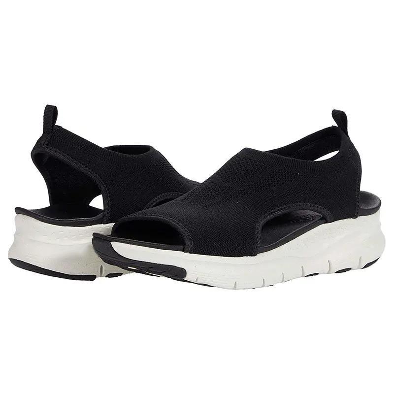Sandali Estivi Donna Slip On con Supporto Arco Plantare e Plantare Sagomato – Stile Sandali