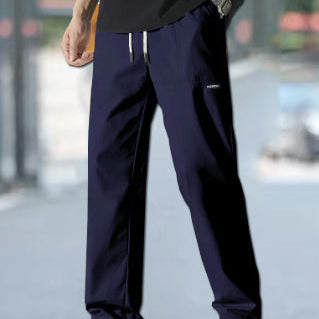 Men's Straight-Leg Pants with Loose Fit – Everyday Casual Style