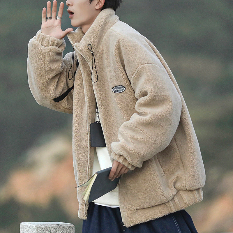 Giacca Invernale Imbottita da Uomo con Fodera Isolante e Collo Alto