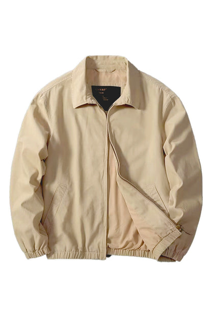 Men's Golf Jacket with Lightweight Polyester Lining – Functional Sporty Style